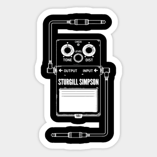 Sturgilll Simpson Sticker